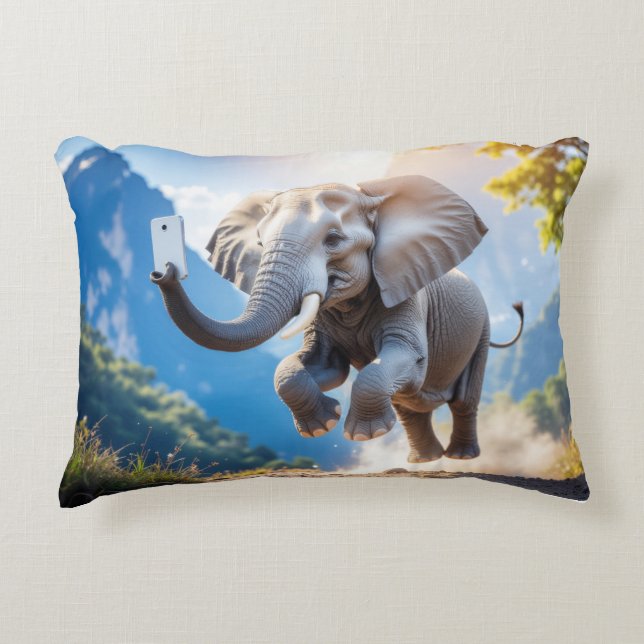 COJÍN DECORATIVO TELEPHANTASTIC - (Anverso)