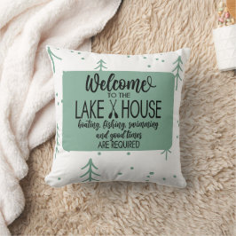 Cojín Decorativo Tema de la Casa del Lago