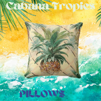 Cojín Decorativo Tema de verano de piña