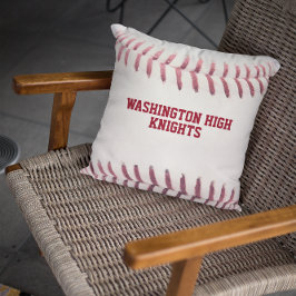 Cojín Decorativo Tema del béisbol personalizado