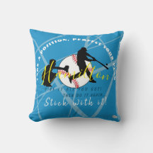 Tema del béisbol Pillow personalizado HAMbyWG