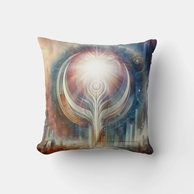 Cojín Decorativo Temas metafísicos de fantasía espiritual (Anverso)