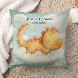 Cojín decorativo temático Dream Big dinosaur