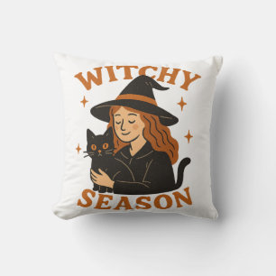 Cojín Decorativo Temporada de brujería