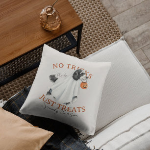 Cojín Decorativo Temporada de fantasmas en Doodle Guantánime Costum