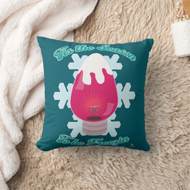 Cojín Decorativo Temporada de frialdad en Navidades épicos divertid (Manta)
