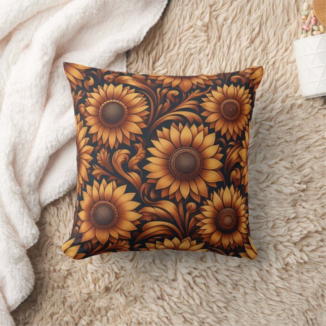 Cojín Decorativo Temporada de girasoles (Manta)