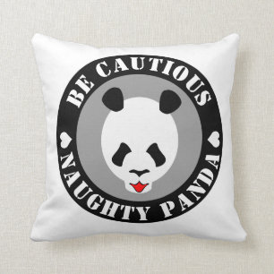 Cojín Decorativo Ten Cuidado, Panda.