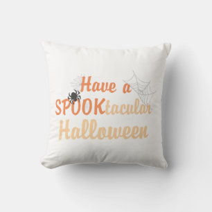 Cojín Decorativo Ten un SPOOKtacular Halloween