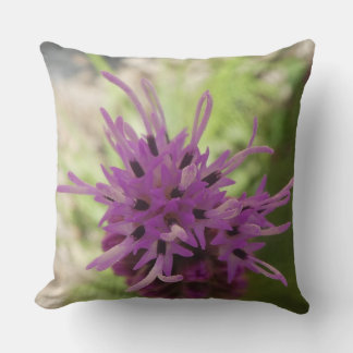 Cojín Decorativo Tendencia de flores hermosas de Liatris
