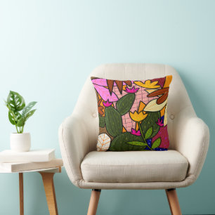 Cojín Decorativo tendencia moda femenina de otoño trendy reina suda