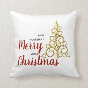 Cojín Decorativo Tenga una Feliz Navidad