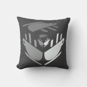 Cojín Decorativo Tengan Una Copa De Javasca Gris