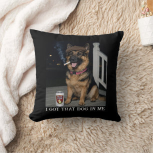 Cojín Decorativo Tengo Ese Perro Dentro De Mí, Divertido Meme De Pa