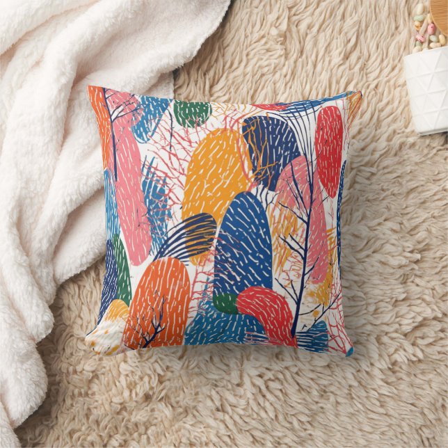 Cojín Decorativo teñido corto (Manta)