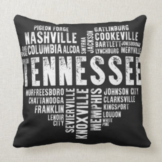 Cojín Decorativo Tennessee Heart Love Knoxville Nashville Memphis