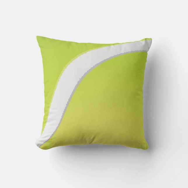 Cojín Decorativo Tennis ball texture (Anverso)