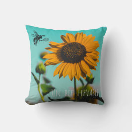 Cojín decorativo Tennis Bee Sunflower