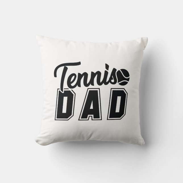Cojín Decorativo Tennis Dad (Anverso)