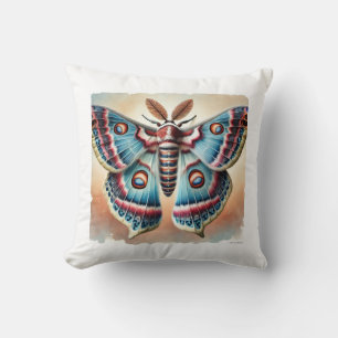 Cojín Decorativo Tent Caterpillar Moth 070724IREF111 - Watercolor