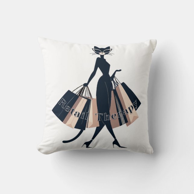 Cojín Decorativo Terapia comercial (Anverso)