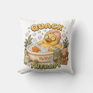 Cojín Decorativo Terapia de Cuac Spa Lindo Pato Kawaii