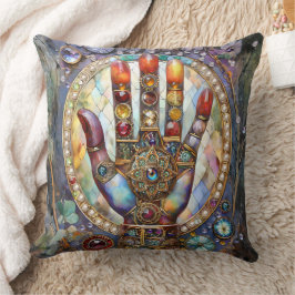 Cojín Decorativo Tercer Ojo Místico Palma