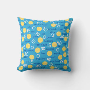 Cojín Decorativo Términos de tenis