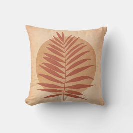 Cojín Decorativo Terracota de hoja de palma