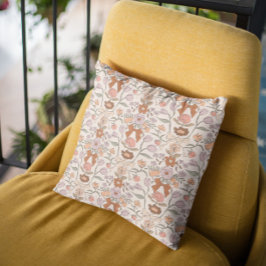 Cojín Decorativo Terracotta Bows and Blossoms Boho