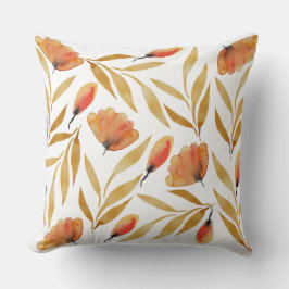 Cojín Decorativo Terracotta Mustard Floral Amarilla