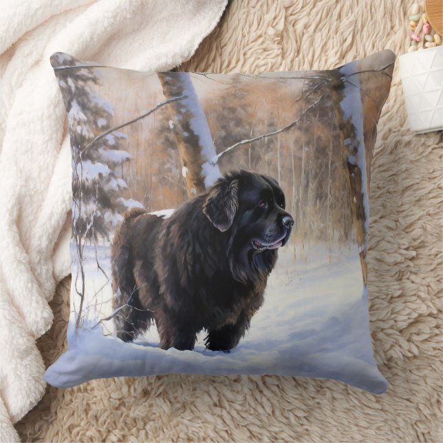 Cojín Decorativo Terranova deja que nieve Navidades (Manta)