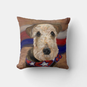 COJÍN DECORATIVO TERRIER AIREDALE
