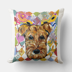 COJÍN DECORATIVO TERRIER AIREDALE