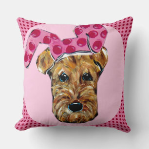 COJÍN DECORATIVO TERRIER AIREDALE
