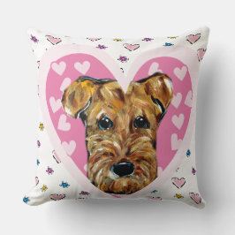 COJÍN DECORATIVO TERRIER AIREDALE