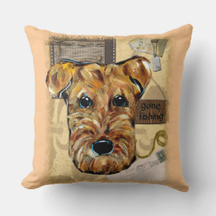 COJÍN DECORATIVO TERRIER AIREDALE