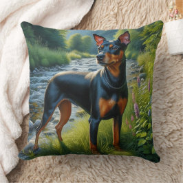 Cojín Decorativo Terrier de Manchester