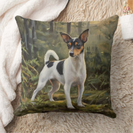 Cojín Decorativo Terrier de zorro de juguete