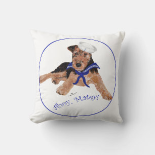 Cojín Decorativo Terrier Marinero Niño