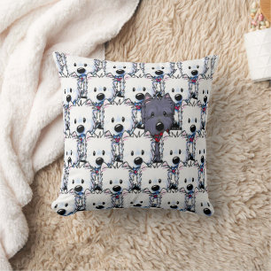 Cojín Decorativo Terriers Westie Scottie