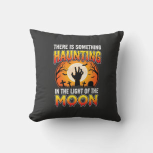 Cojín Decorativo Terror de Halloween Luna Cementerio Horror
