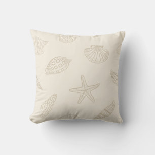 Cojín Decorativo Tesoros costeros Sandy Taupe