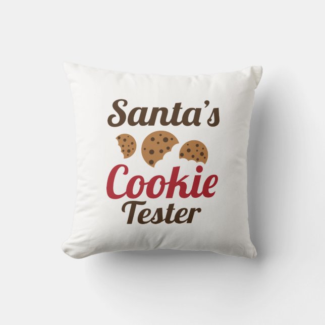 Cojín Decorativo Tester de cocina de Santa (Anverso)