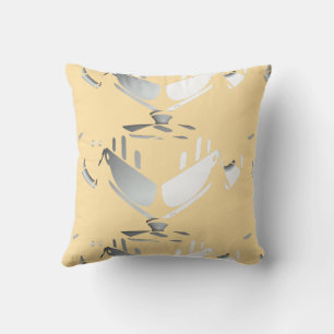 Cojín Decorativo Tetera + Amarillo