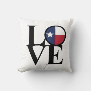 Cojín decorativo Texas LOVE