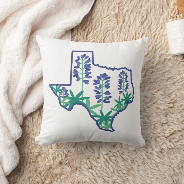 Cojín Decorativo Texas Pillow, Texas State Pillow, Texas (Manta)