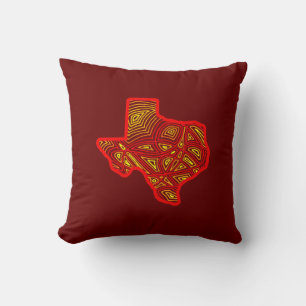 Cojín Decorativo Texas Scribbleprint