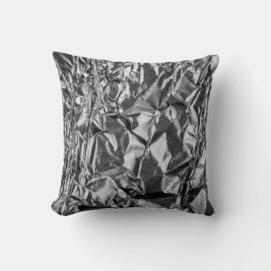 Cojín Decorativo Textil plateado