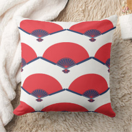 Cojín Decorativo Texto del Personalizado del patrón de ventilador j